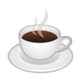 Hot Beverage Emoji, Google style