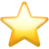 Star Emoji, Apple style