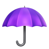 Umbrella Emoji, Apple style