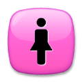 Women’s Room Emoji, LG style