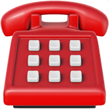 Telephone Emoji, Apple style