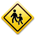 Children Crossing Emoji, LG style