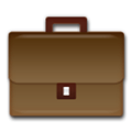 Briefcase Emoji, LG style