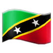 Flag: St. Kitts & Nevis Emoji, Samsung style