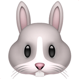 Bunny Emoji, Apple style