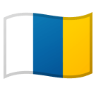 Flag: Canary Islands Emoji, Microsoft style