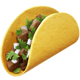 Taco Emoji, Apple style