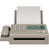 Fax Machine Emoji, Apple style