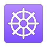 Wheel of Dharma Emoji, Google style