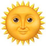 Sun Emoji, Apple style