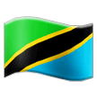 Flag: Tanzania Emoji, Samsung style