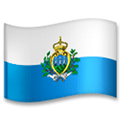 Flag: San Marino Emoji, LG style