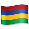 Flag: Mauritius Emoji, LG style