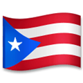 Flag: Puerto Rico Emoji, LG style