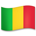 Flag: Mali Emoji, LG style