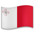 Flag: Malta Emoji, LG style