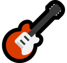Guitar Emoji, Microsoft style