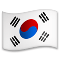 Flag: South Korea Emoji, LG style