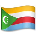 Flag: Comoros Emoji, LG style