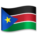Flag: South Sudan Emoji, LG style