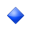 Small Blue Diamond Emoji, Samsung style