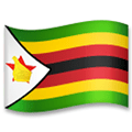 Flag: Zimbabwe Emoji, LG style