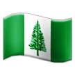 Flag: Norfolk Island Emoji, Samsung style