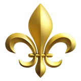 Fleur-De-Lis Emoji, Apple style