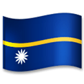 Flag: Nauru Emoji, LG style