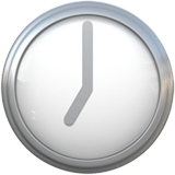 Seven O’Clock Emoji, Apple style