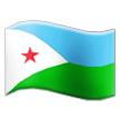 Flag: Djibouti Emoji, Samsung style