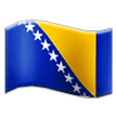 Flag: Bosnia & Herzegovina Emoji, Samsung style