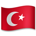 Flag: Turkey Emoji, LG style