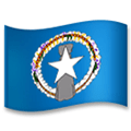 Flag: Northern Mariana Islands Emoji, LG style