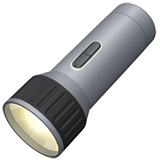 Flashlight Emoji, Apple style