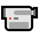 Video Camera Emoji, Microsoft style