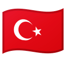 Flag: Turkey Emoji, Microsoft style