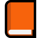Orange Book Emoji, Microsoft style