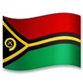 Flag: Vanuatu Emoji, LG style