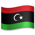 Flag: Libya Emoji, LG style