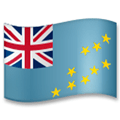 Flag: Tuvalu Emoji, LG style