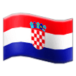 Flag: Croatia Emoji, Samsung style