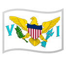 Flag: U.S. Virgin Islands Emoji, Microsoft style