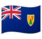 Flag: Turks & Caicos Islands Emoji, Microsoft style