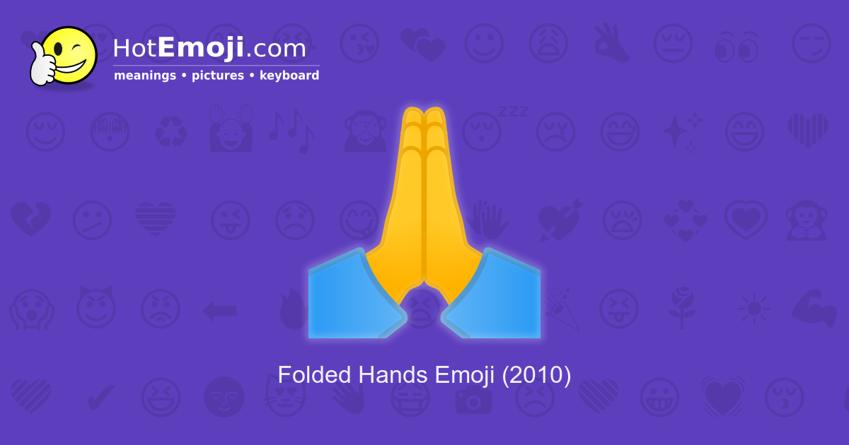 Praying Hands Emoji Unicode