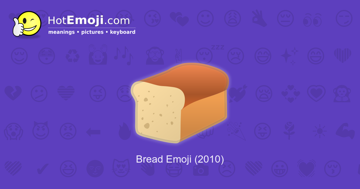 bread trophy emoji