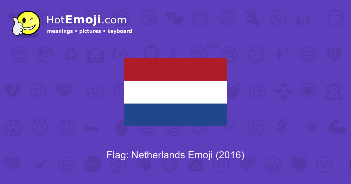 Flag Of Netherlands 