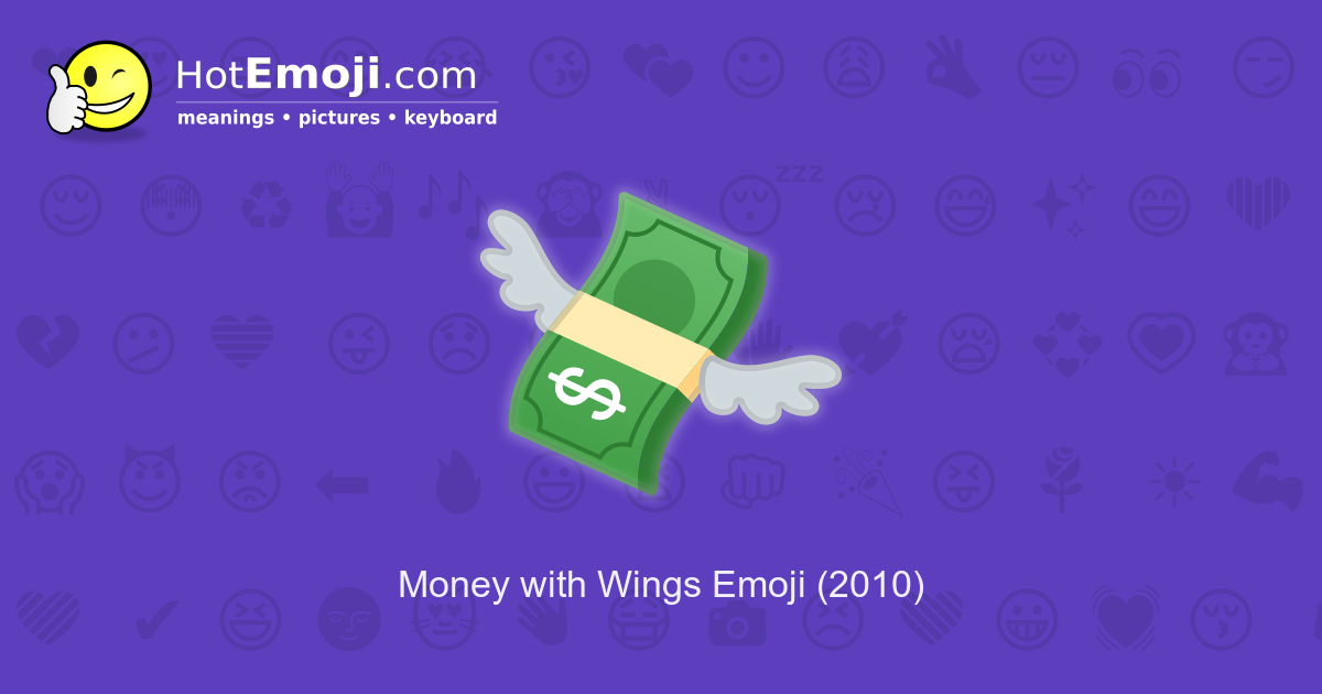 What Does The Star And Money With Wings Emoji Mean