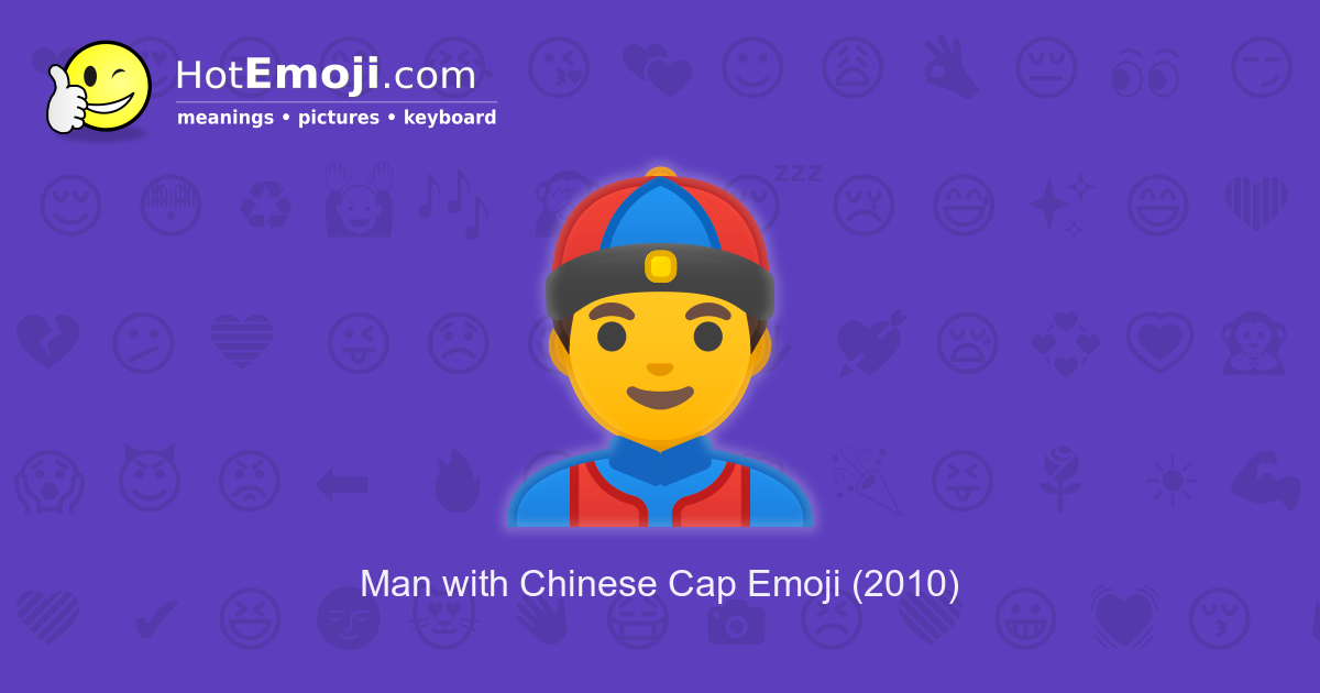 👲 Asian Emoji Meaning with Pictures from A to Z