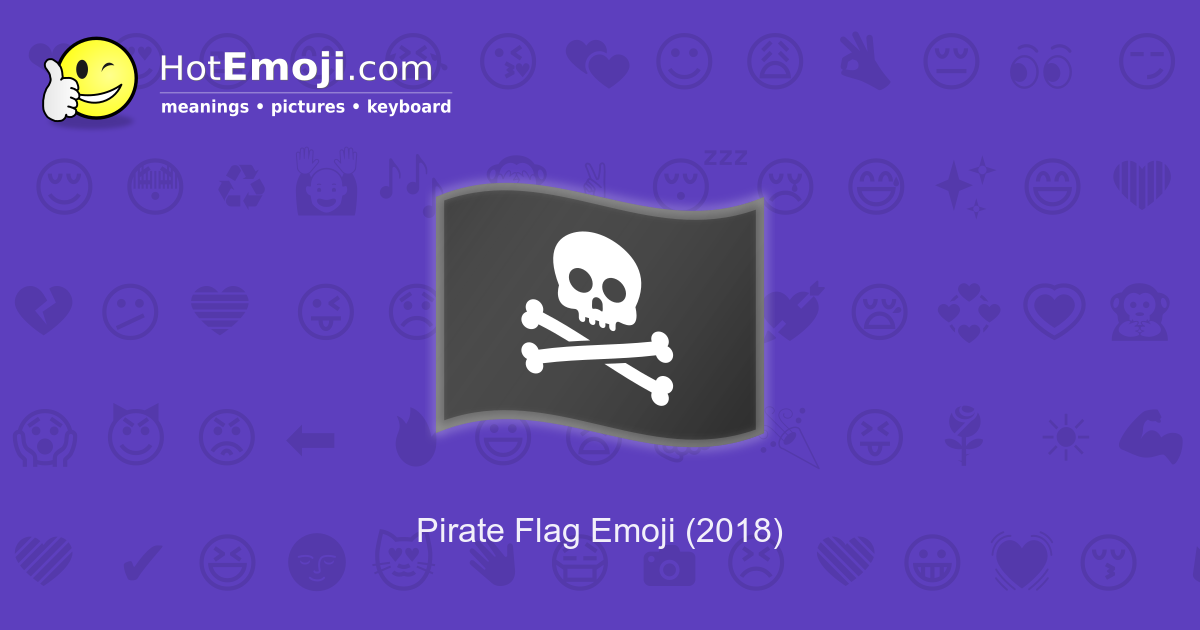 pirate-flag-emoji-meaning-with-pictures-from-a-to-z